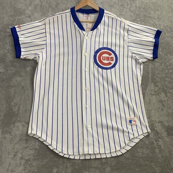 Rawlings Other - Vintage Rawlings Jersey Mens XL Chicago Cubs USA Baseball 90s Pinstripes MLB